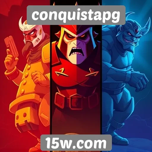 Evolução dos jogos disponíveis no conquistapg